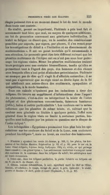 L'astrologie grecque - Hellenistic Astrology