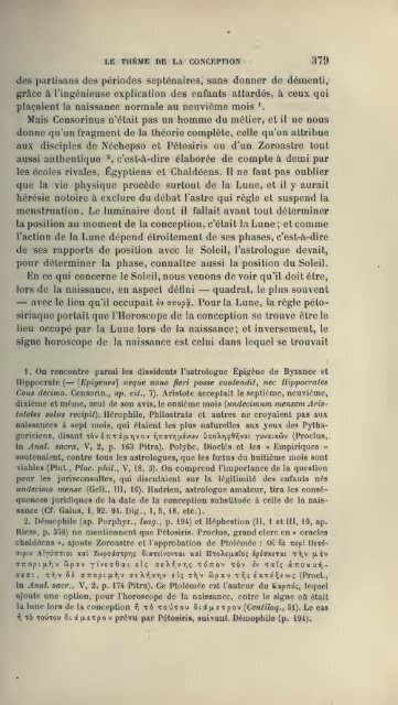 L'astrologie grecque - Hellenistic Astrology