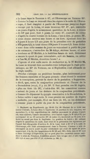 L'astrologie grecque - Hellenistic Astrology