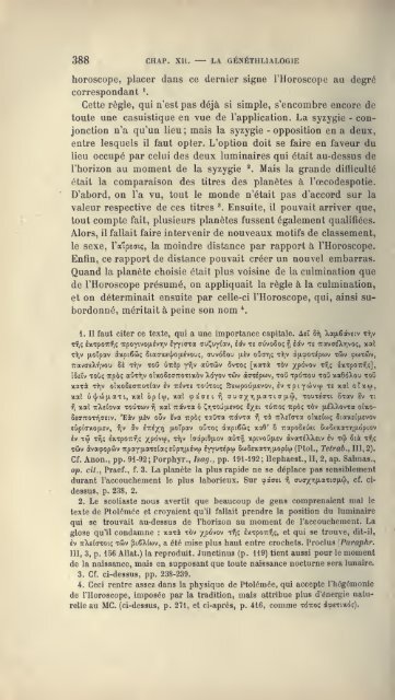 L'astrologie grecque - Hellenistic Astrology