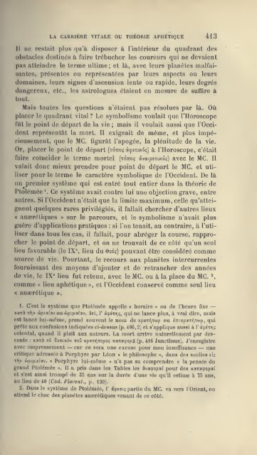 L'astrologie grecque - Hellenistic Astrology