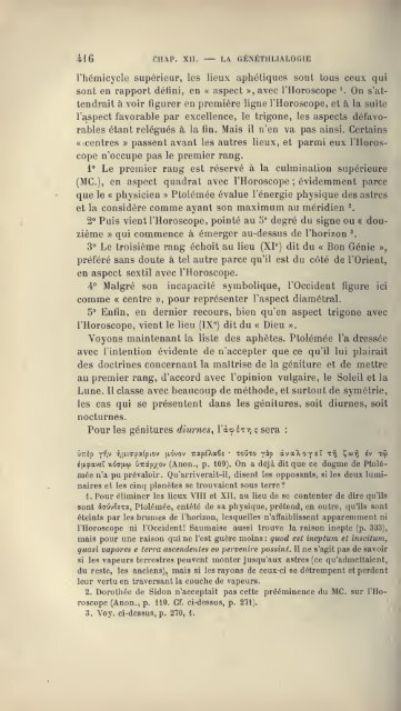 L'astrologie grecque - Hellenistic Astrology