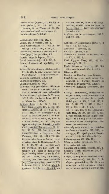 L'astrologie grecque - Hellenistic Astrology