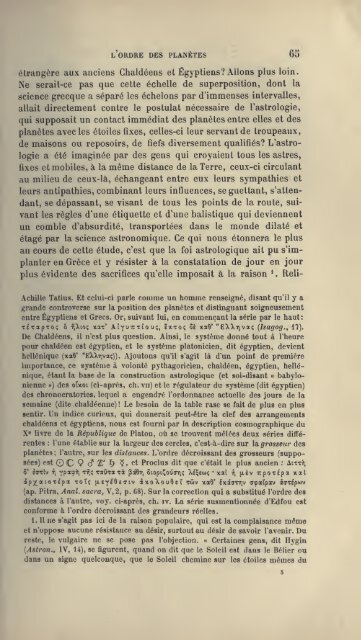 L'astrologie grecque - Hellenistic Astrology