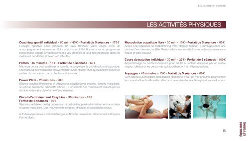 Carte Des Soins Spa 2013 (PDF) - Novotel Dinard Thalassa