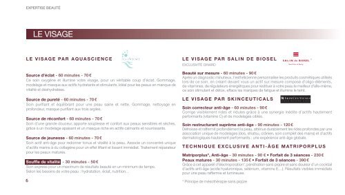 Carte Des Soins Spa 2013 (PDF) - Novotel Dinard Thalassa