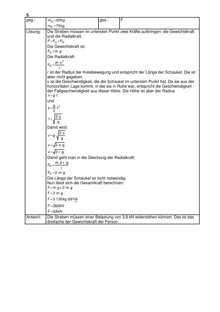 Aufgaben zur Rotation