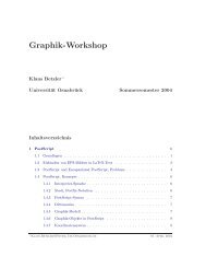 Skriptum zur Vorlesung (PDF) - Klaus Betzler - Universität Osnabrück