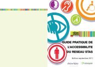 Guide accessibilité réseau STAS