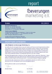 Newsletter 2013 - Beverungen Marketing eV