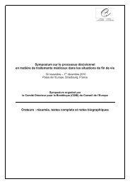 Consulter le document du symposium - Espace national de réflexion ...