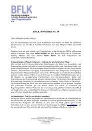 BFLK-Newsletter No. 38