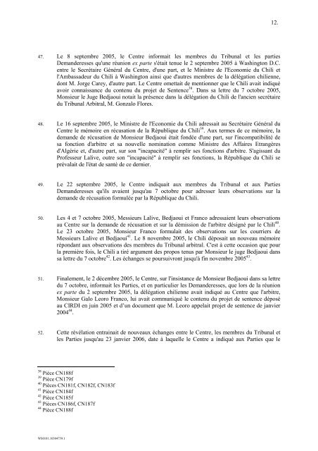 réponse à la demande de nullité de la sentence du 8 mai ... - Clarín.cl