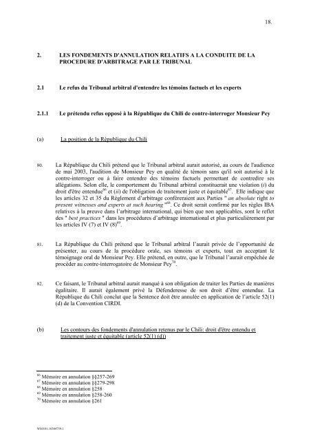 réponse à la demande de nullité de la sentence du 8 mai ... - Clarín.cl