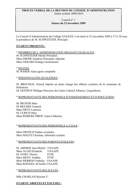 Télécharger le document .pdf - Collège Galilée - Lingolsheim