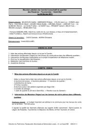 Réunion plénière du Comité Consultatif de quartier des Rosaires ...