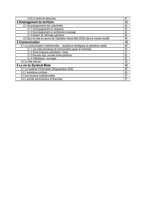 Rapport d'activités 2009 - Parc interrégional du Marais poitevin