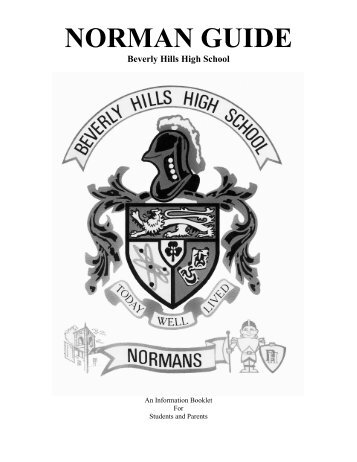 NORMAN GUIDE - Beverly Hills High School - Beverly Hills Unified ...