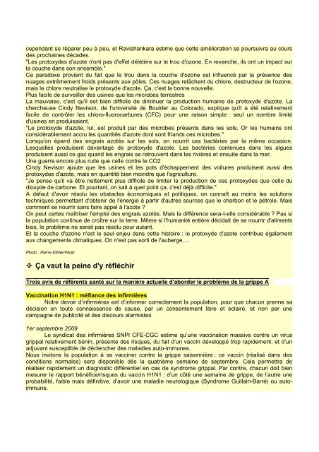 Trait d'Union octobre 2009 - Secours populaire 66