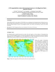 A 3D magnetotelluric study of the basement structure in the ... - GFZ