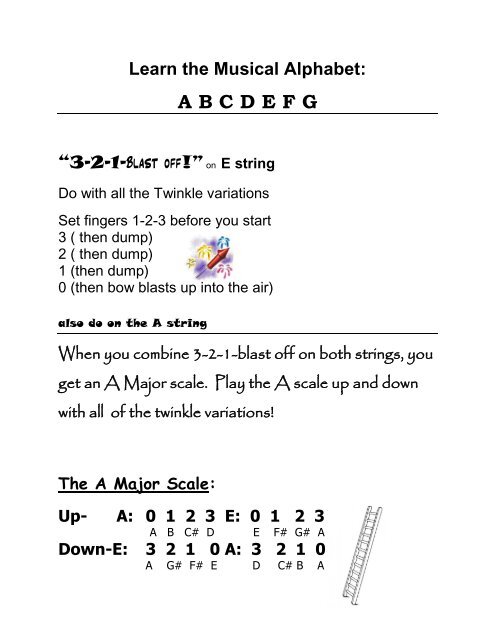 Suzuki Violin Pre-Twinkle Packet - Bibb County Schools