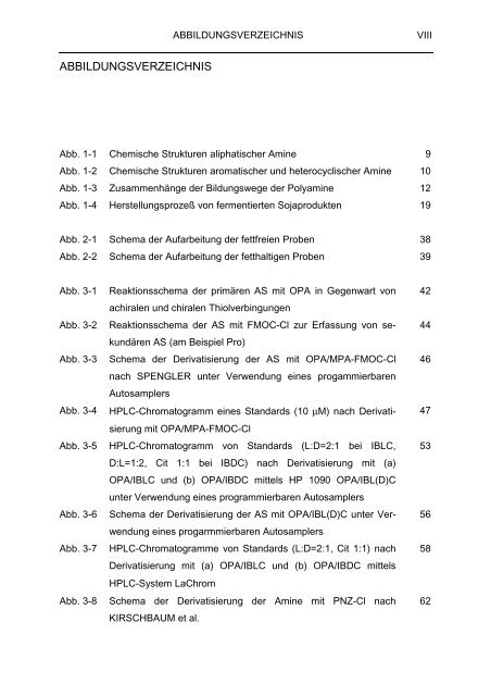 Analytik von Aminosäuren und biogenen Aminen in fermentierten ...