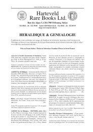 Les Prix En Francs Suisses Harteveld Rare Books Ltd