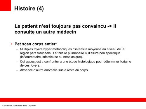 Tumeur thyroidienne - epathologies