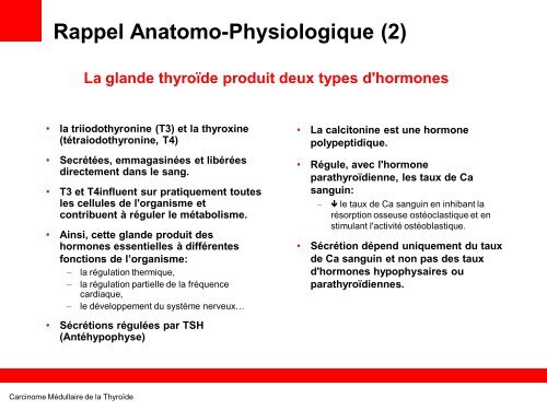 Tumeur thyroidienne - epathologies