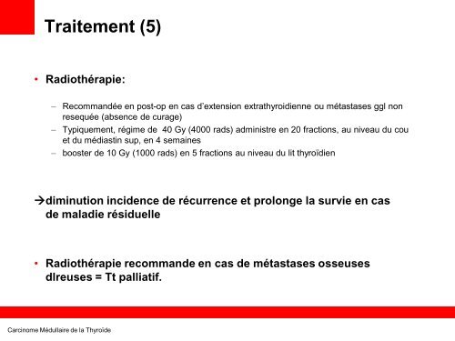 Tumeur thyroidienne - epathologies