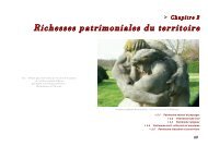 Richesses patrimoniales du territoire Richesses patrimoniales du ...