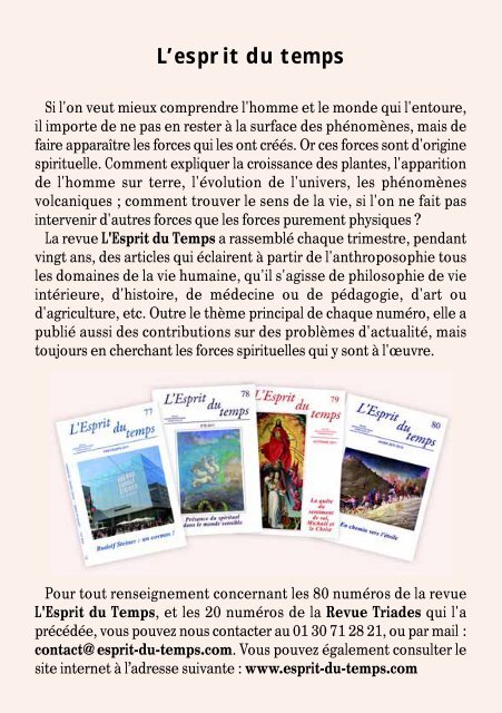 Télécharger notre catalogue (pdf 14 Mb) - Editions Novalis