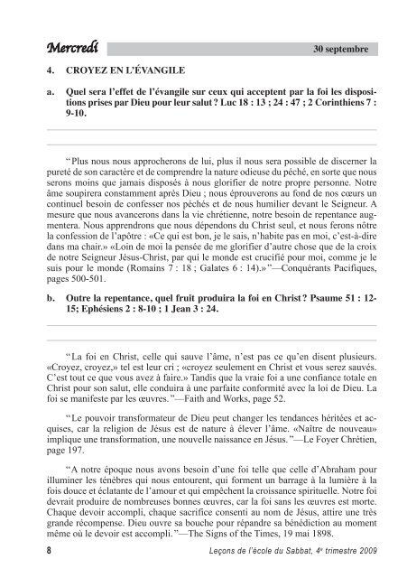 Texte v1.0.0.indd - Eglise Adventiste du Septième Jour, Mouvement ...