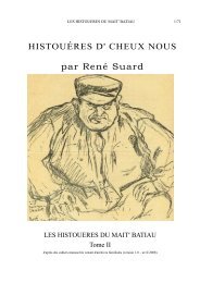 Télécharger Les Histouéres du Mait' Batiau par René Suard au ...