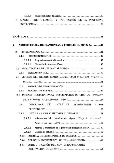 Capítulo VISIÓN GENERAL DE MPEG-4 - Repositorio Digital EPN ...