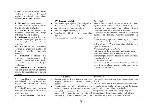 Matematica_Curriculum - Ministerul Educatiei al Republicii Moldova