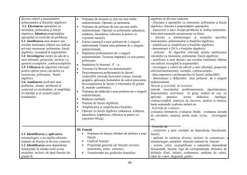 Matematica_Curriculum - Ministerul Educatiei al Republicii Moldova