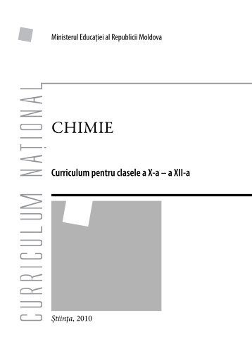 Chimie_Romana - Ministerul Educatiei al Republicii Moldova