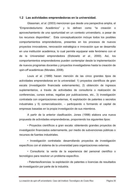 la creación de spin-off universitarias: caso del instituto tecnológico ...