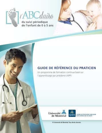 guide de référence du praticien - CPASS - Université de Montréal