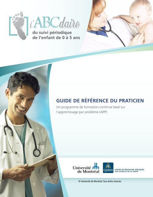 Guide De Reference Du Praticien Cpass Universite De Montreal Guide De Reference Du Praticien Cpass Universite De Montreal