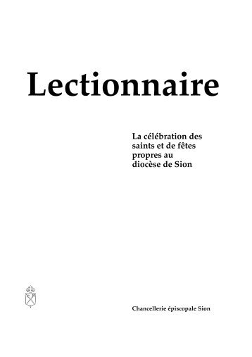 Mémoire - Diocèse de Sion
