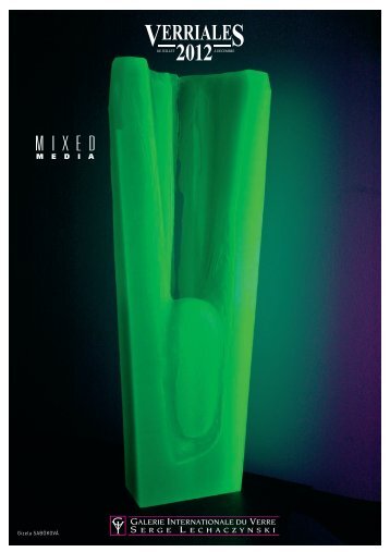Catalogue 2012 - La Verrerie de Biot