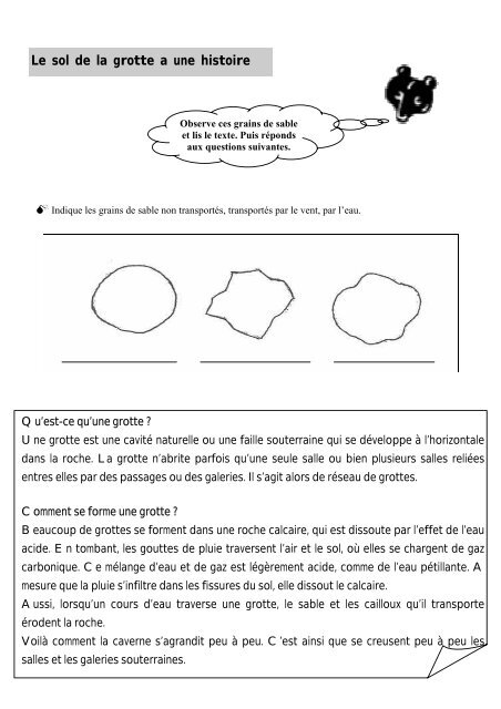 dossier CE1.pub (Lecture€seule) - Musée de l'Ours des Cavernes ...