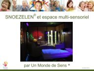 SNOEZELEN et espace multi-sensoriel - achats-publics.fr