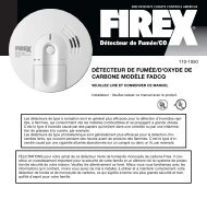 Détecteur de Fumée/CO - FireX