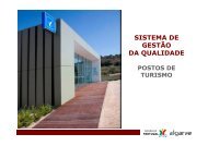 SISTEMA DE GESTÃO DA QUALIDADE - Turismo do Algarve