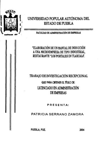 elaboración de un manual de inducción a una microempresa de tipo ...