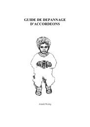 guide de depannage d'accordeons - accordéon Arnold Weirig site ...