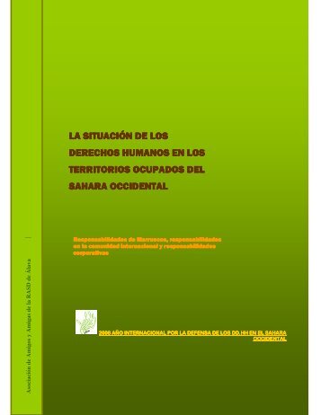 la situación de los derechos humanos en los territorios ocupados ...